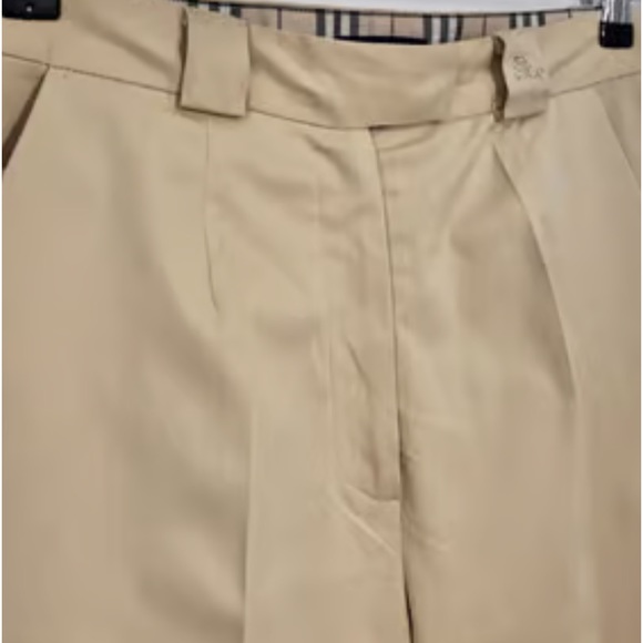 EUC BURBERRY COTTEN TROUSER SZ 4X -62 - Picture 3 of 13